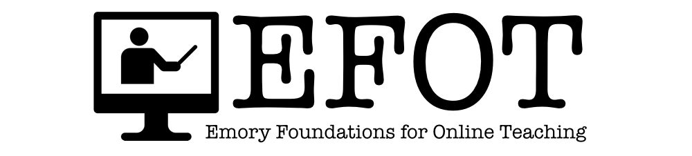 Emory Foundations for Online Teaching logo